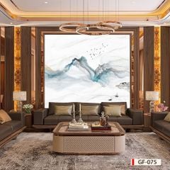 BST160 - TẤM ỐP TƯỜNG PVC - VÁCH TRANG TRÍ - TẤM ỐP TRANG TRÍ PHÒNG KHÁCH, VÁCH TIVI - TẤM ỐP VÂN ĐÁ TRỪU TƯỢNG