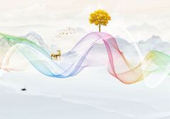 980 - TẤM ỐP TƯỜNG PVC - VÁCH TRANG TRÍ - TẤM ỐP TRANG TRÍ PHÒNG KHÁCH, VÁCH TIVI - TẤM ỐP VÂN ĐÁ TRỪU TƯỢNG | MÃ GF-078