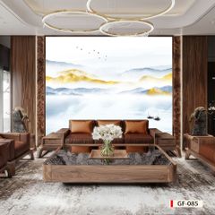 782 - TẤM ỐP TƯỜNG PVC - TẤM ỐP TRANG TRÍ PHÒNG KHÁCH, VÁCH TIVI - TRANH VÂN ĐÁ PHONG CẢNH  | MÃ GF-085