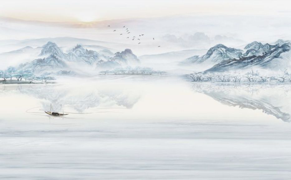 TRANH PVC ỐP TƯỜNG - VÁCH TRANG TRÍ TIVI PHÒNG KHÁCH - TRANH VÂN ĐÁ PHONG CẢNH | MÃ GF-107