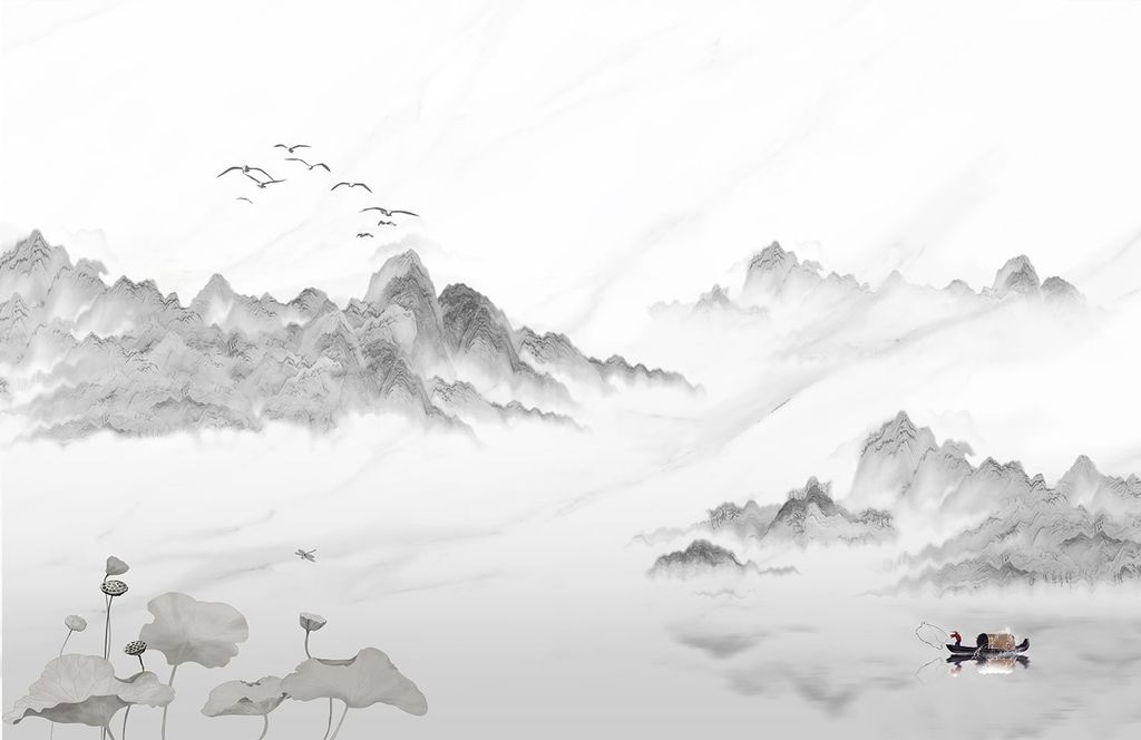 TRANH PVC ỐP TƯỜNG - VÁCH TRANG TRÍ SẢNH TIẾP KHÁCH - TRANH VÂN ĐÁ PHONG CẢNH | MÃ GF-109