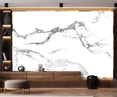 TRANH PVC ỐP TƯỜNG - TRANH VÂN ĐÁ TRẮNG - VÂN MÂY | MÃ GF-134