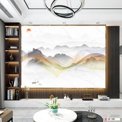 TRANH PVC ỐP TƯỜNG - VÁCH TRANG TRÍ SẢNH TIẾP KHÁCH - TRANH VÂN ĐÁ PHONG CẢNH | MÃ GF-185