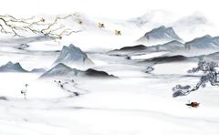 TRANH PVC ỐP TƯỜNG - VÁCH TRANG TRÍ PHÒNG KHÁCH - TRANH VÂN ĐÁ PHONG CẢNH | MÃ GF-330