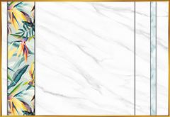 TRANH VẢI DÁN TƯỜNG 3D PHÒNG KHÁCH - TRANH DÁN TƯỜNG HIỆN ĐẠI | GF-349