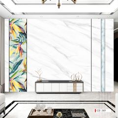 TRANH VẢI DÁN TƯỜNG 3D PHÒNG KHÁCH - TRANH DÁN TƯỜNG HIỆN ĐẠI | GF-349