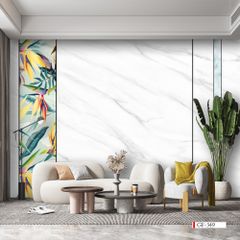 TRANH VẢI DÁN TƯỜNG 3D PHÒNG KHÁCH - TRANH DÁN TƯỜNG HIỆN ĐẠI | GF-349