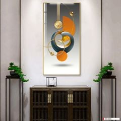 TRANH TREO CẦU THANG - CHIẾU NGHỈ - LỐI ĐI - TRANH HIỆN ĐẠI TRỪU TƯỢNG | MÃ H-080