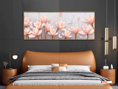 TRANH TREO TƯỜNG PHÒNG NGỦ - TRANH HOA 3D - KHỔ LỚN | MÃ H-379