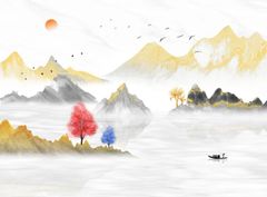 480 - TRANH VÂN ĐÁ TRỪU TƯỢNG - TẤM ỐP TRANG TRÍ PHÒNG KHÁCH, VÁCH TIVI - TẤM ỐP VÂN ĐÁ TRỪU TƯỢNG | MÃ HH-226