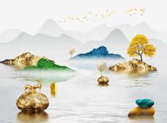 178 TẤM PVC ỐP TƯỜNG - TẤM ỐP TRANG TRÍ PHÒNG KHÁCH, VÁCH TIVI - TẤM ỐP VÂN ĐÁ HIỆN ĐẠI KẾT HỢP | HH-069