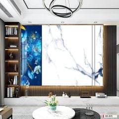 TRANH VẢI DÁN TƯỜNG 3D PHÒNG KHÁCH - TRANH DÁN TƯỜNG HIỆN ĐẠI | HH-095