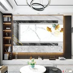 TRANH VẢI DÁN TƯỜNG 3D PHÒNG KHÁCH - TRANH DÁN TƯỜNG HIỆN ĐẠI | HH-147