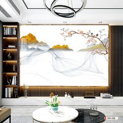 483 - TRANH VÂN ĐÁ TRỪU TƯỢNG - TẤM ỐP TRANG TRÍ PHÒNG KHÁCH, VÁCH TIVI - TẤM ỐP VÂN ĐÁ TRỪU TƯỢNG | MÃ HH-226