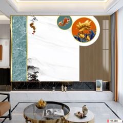 TRANH VẢI DÁN TƯỜNG 3D PHÒNG KHÁCH - TRANH DÁN TƯỜNG HIỆN ĐẠI | HH-268