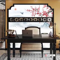 TRANH VẢI DÁN TƯỜNG 3D PHÒNG KHÁCH - TRANH HOA 3D | MÃ HH-341
