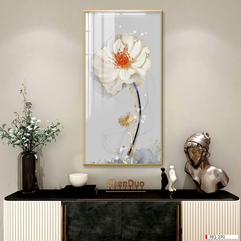 TRANH TREO CẦU THANG - CHIẾU NGHỈ - LỐI ĐI - TRANH HOA 3D | MÃ HQ-270