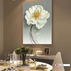TRANH TREO TƯỜNG - TRANG TRÍ PHÒNG ĂN - PHÒNG NGỦ - CHỦ ĐỀ HOA 3D | MÃ HQ-272