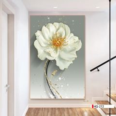 TRANH TREO TƯỜNG - TRANG TRÍ PHÒNG ĂN - PHÒNG NGỦ - CHỦ ĐỀ HOA 3D | MÃ HQ-272