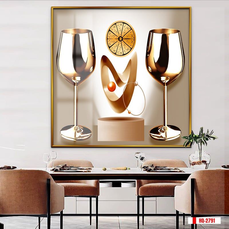 TRANH TREO PHÒNG ĂN - TRANH HIỆN ĐẠI TRỪU TƯỢNG | MÃ HQ-2791