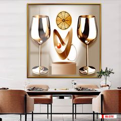 TRANH TREO PHÒNG ĂN - TRANH HIỆN ĐẠI TRỪU TƯỢNG | MÃ HQ-2791