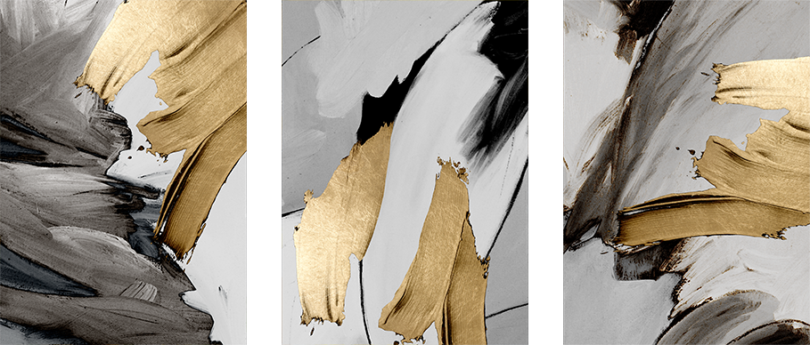 TRANH TREO TƯỜNG PHÒNG ĂN - PHÒNG KHÁCH - TRANH TĨNH VẬT GHÉP BỘ 3 BỨC | MÃ HQ-474