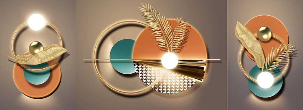 TRANH TREO TƯỜNG PHÒNG KHÁCH HIỆN ĐẠI - TRANH GHÉP BỘ NHIỀU BỨC | MÃ J-027