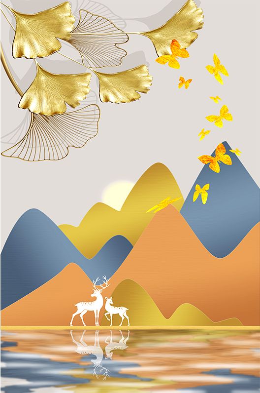 TRANH TREO CẦU THANG - CHIẾU NGHỈ - LỐI ĐI - KHUNG HỢP KIM | MÃ J-310