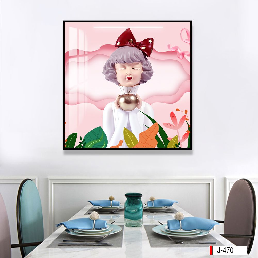 TRANH TREO PHÒNG ĂN - TRANH TREO TƯỜNG KHUNG HỢP KIM | MÃ J-470