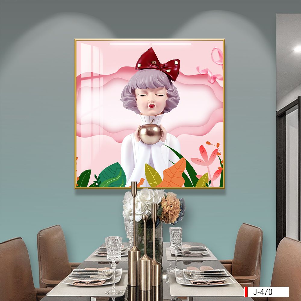 TRANH TREO PHÒNG ĂN - TRANH TREO TƯỜNG KHUNG HỢP KIM | MÃ J-470