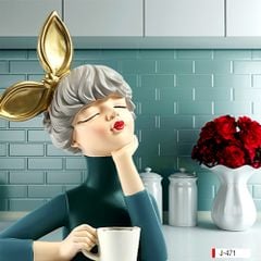 TRANH TREO PHÒNG ĂN - TRANH TREO TƯỜNG KHUNG HỢP KIM | MÃ J-471