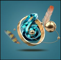 TRANH TREO PHÒNG ĂN - TRANH TRỪU TƯỢNG HIỆN ĐẠI | MÃ J-476