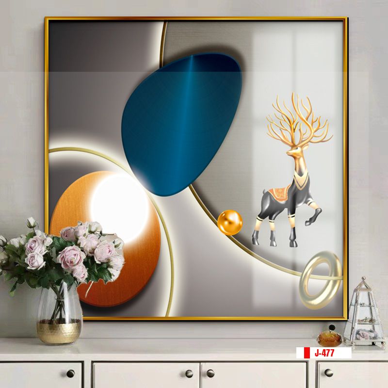 TRANH TREO PHÒNG ĂN - TRANH TRỪU TƯỢNG HIỆN ĐẠI | MÃ J-477