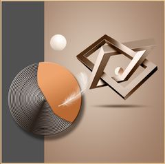 TRANH TREO PHÒNG ĂN - TRANH TRỪU TƯỢNG HIỆN ĐẠI | MÃ J-478