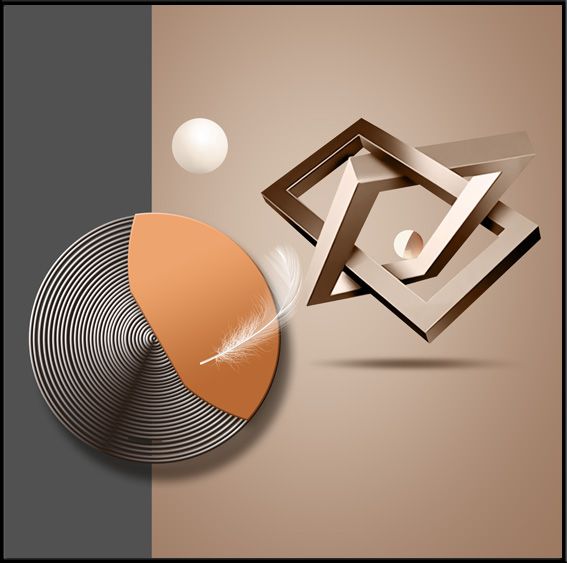 TRANH TREO PHÒNG ĂN - TRANH TRỪU TƯỢNG HIỆN ĐẠI | MÃ J-478