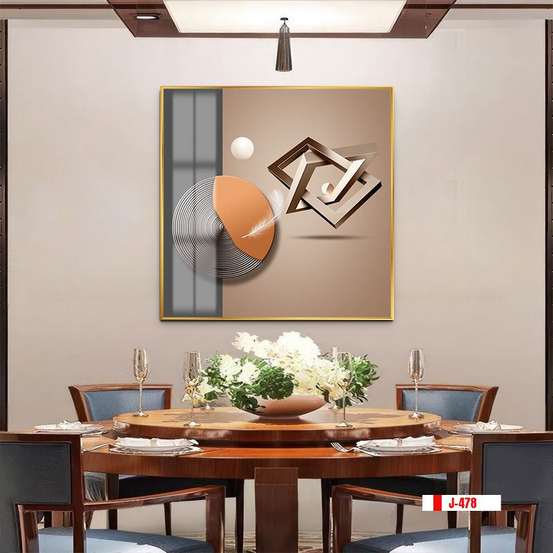 TRANH TREO PHÒNG ĂN - TRANH TRỪU TƯỢNG HIỆN ĐẠI | MÃ J-478