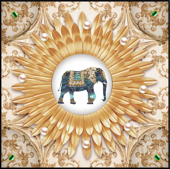 TRANH TREO PHÒNG ĂN - TRANH TRỪU TƯỢNG HIỆN ĐẠI | MÃ J-488-2