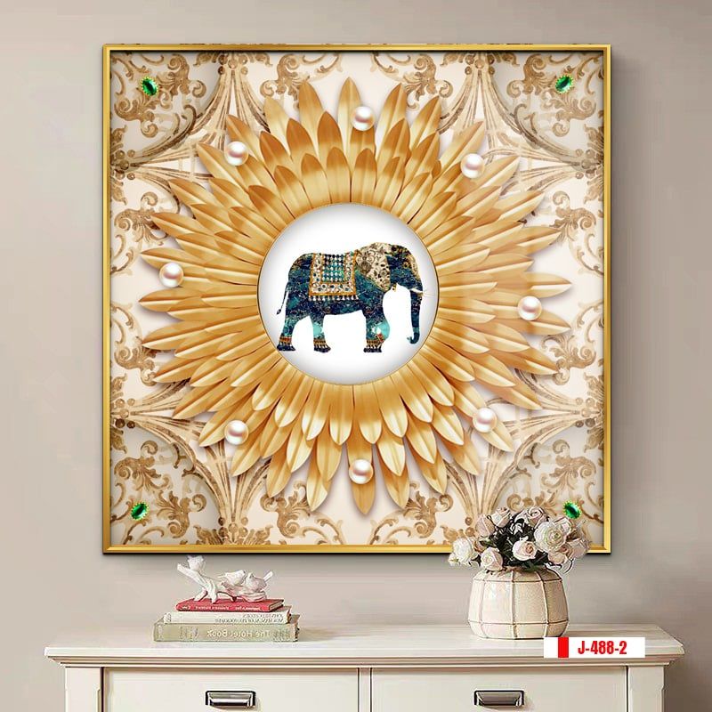 TRANH TREO PHÒNG ĂN - TRANH TRỪU TƯỢNG HIỆN ĐẠI | MÃ J-488-2