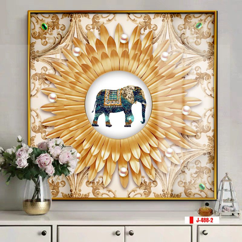 TRANH TREO PHÒNG ĂN - TRANH TRỪU TƯỢNG HIỆN ĐẠI | MÃ J-488-2