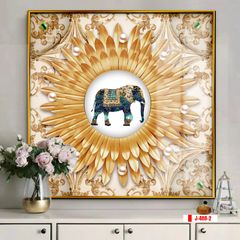 TRANH TREO PHÒNG ĂN - TRANH TRỪU TƯỢNG HIỆN ĐẠI | MÃ J-488-2