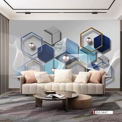 TRANH VẢI DÁN TƯỜNG 3D NHÀ HÀNG, CAFE , LỄ TÂN - TRANH DÁN TƯỜNG TROPICAL NHIỆT ĐỚI | MÃ JM-3847