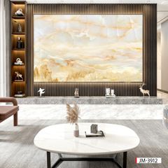 204 TẤM PVC ỐP TƯỜNG - TẤM ỐP TRANG TRÍ PHÒNG KHÁCH, VÁCH TIVI - TẤM ỐP VÂN ĐÁ PHONG CẢNH | MÃ JM-3912