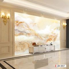 208 TẤM PVC ỐP TƯỜNG - TẤM ỐP TRANG TRÍ PHÒNG KHÁCH, VÁCH TIVI - TẤM ỐP VÂN ĐÁ PHONG CẢNH | MÃ JM -3917