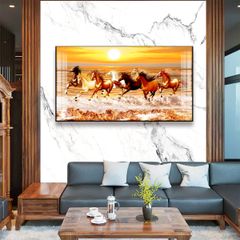 TRANH TREO TƯỜNG - TRANG TRÍ PHÒNG KHÁCH - CHỦ ĐỀ MÃ ĐÁO THÀNH CÔNG - MÃ JM-500