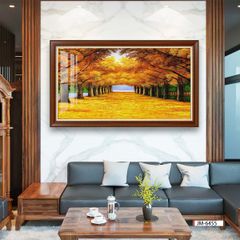 TRANH TREO PHÒNG KHÁCH - TRANH PHONG CẢNH THIÊN NHIÊN - KHỔ LỚN | MÃ JM-6455