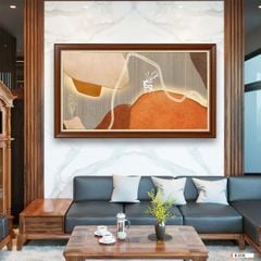 TRANH TREO TƯỜNG PHÒNG KHÁCH PHONG THỦY - TRANH HƯƠU TÀI LỘC - KHỔ LỚN | K-018