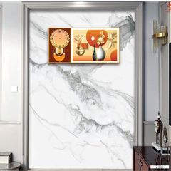 BST38 - TRANH ĐỒNG HỒ TREO TƯỜNG - TRANG TRÍ HÀNH LANG, LỐI ĐI, CẦU THANG - TRANH NGANG