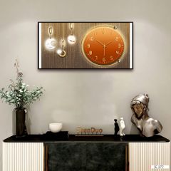 TRANH ĐỒNG HỒ TREO TƯỜNG - TRANH TREO TƯỜNG TRÁNG GƯƠNG | MÃ K-172