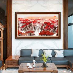 TRANH TREO TƯỜNG PHÒNG KHÁCH - TRANH PHONG CẢNH THIÊN NHIÊN - KHỔ LỚN | MÃ SLH-2258