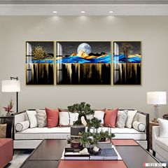 TRANH TREO PHÒNG KHÁCH HIỆN ĐẠI - TRANH GHÉP BỘ NHIỀU BỨC | MÃ SLH-3011